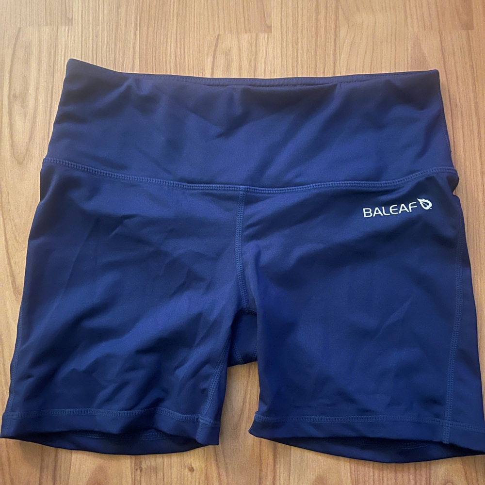 BALEAF Women's M Biker Shorts Yoga Workout Gym Running Volleyball Spandex